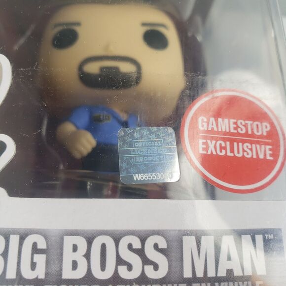Funko Pop! Vinyl: WWE - Big Boss Man - GameStop (GS) (Exclusive) #135 W/Protecto - Picture 8 of 16